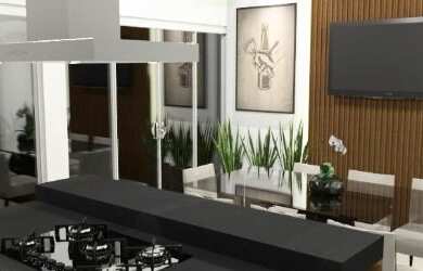 Imagem: A casa possui 3 Dormitórios, 1 Banheiro, 1 Vaga na garagem