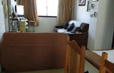 Imagem: O apartamento possui 1 Dormitório, 1 Banheiro, 50m² de Área