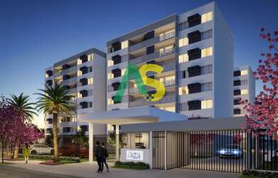 Imagem: O apartamento possui 2 Dormitórios, 1 Banheiro, 1 Vaga na garagem