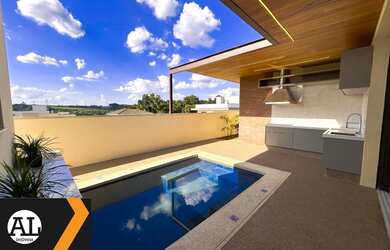 Imagem: Casa à venda no Condomínio Residencial Vila Verona, localizado