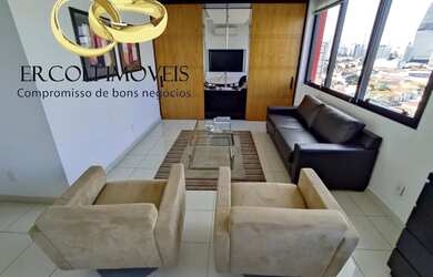 Imagem: O apartamento possui 4 Banheiros, 4 Vagas na garagem, 120m²