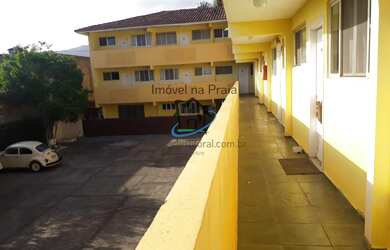 Imagem: O apartamento possui 1 Dormitório, 1 Banheiro, 1 Vaga na garagem