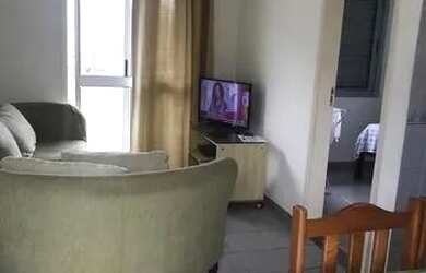 Imagem: O apartamento possui 2 Dormitórios, 1 Banheiro, 2 Vagas na