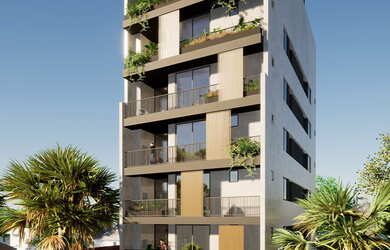 Imagem: O apartamento possui 2 Dormitórios, 2 Suítes, 1 Vaga na garagem