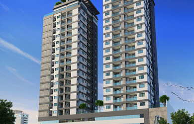 Imagem: O apartamento possui 2 Dormitórios, 1 Suíte, 1 Banheiro, 1