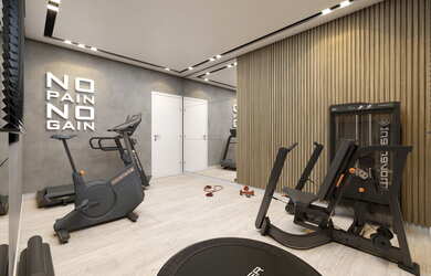 Imagem 9: Costa Mar. Piscina, Churrasqueira, Imóvel mobiliadoe142m² de Área