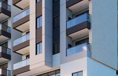 Imagem: O apartamento possui 2 Dormitórios, 1 Suíte, 1 Banheiro, 1