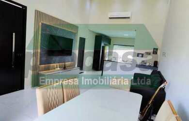 Imagem: A casa em condomínio possui 3 Dormitórios, 3 Suítes, 1 Banheiro