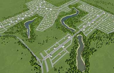 Imagem: O terreno possui Imóvel novo e está localizado em Zona Rural