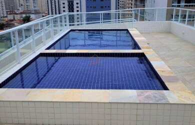 Imagem: O apartamento possui 2 Banheiros e está localizado em Praia