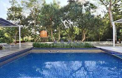 Imagem: A casa em condomínio possui 5 Dormitórios, 5 Banheiros, 5