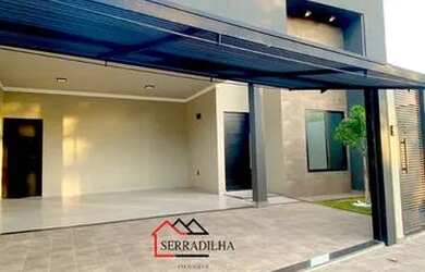 Imagem: A casa possui 3 Dormitórios, 3 Banheiros, 2 Vagas na garagem