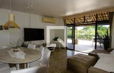 Imagem: O apartamento na cobertura possui 4 Dormitórios, 5 Banheiros