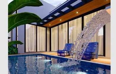 Imagem: A casa possui 3 Dormitórios, 3 Banheiros, 2 Vagas na garagem