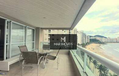 Imagem 6: Apartamento alto padrão, FRENTE TOTAL para a praia das Astúrias no Guarujá