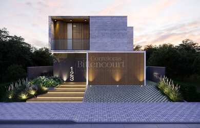 Imagem: A casa em condomínio possui 3 Dormitórios, 3 Banheiros, 2