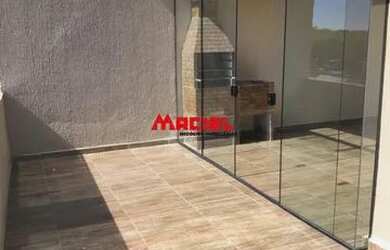 Imagem: O apartamento na cobertura possui 2 Dormitórios, 2 Banheiros