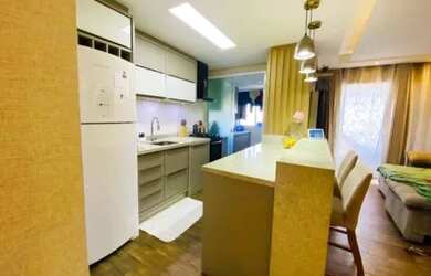 Imagem: O apartamento possui 2 Dormitórios, 2 Banheiros, 1 Vaga na