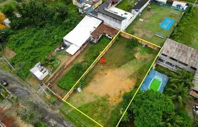 Imagem: O terreno possui 800m² de Área e está localizado em Tarumã