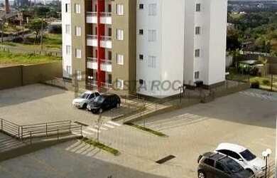 Imagem: O apartamento possui 2 Dormitórios, 1 Banheiro, 1 Vaga na garagem