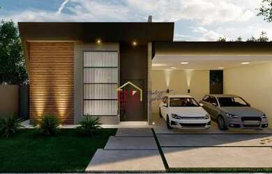 Imagem: A casa em condomínio possui 3 Dormitórios, 4 Banheiros, 2