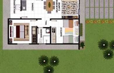 Imagem 5: CASA INDIVIDUAL COM ZERO DE ENTRADA., TA ESPERANDO O QUE