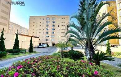 Imagem: O apartamento possui 1 Dormitório, 1 Banheiro, 1 Vaga na garagem