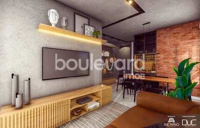 Imagem: O apartamento possui 3 Dormitórios, 2 Banheiros, 1 Vaga na