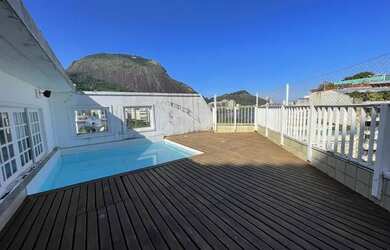 Imagem: O apartamento na cobertura possui 4 Dormitórios, 5 Banheiros