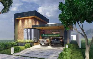 Imagem: A casa em condomínio possui 3 Dormitórios, 2 Banheiros, 2