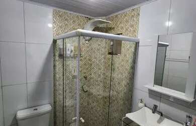 Imagem: O apartamento possui 1 Dormitório, 1 Banheiro, 1 Vaga na garagem