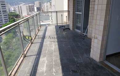 Imagem: O apartamento na cobertura possui 3 Dormitórios, 4 Banheiros