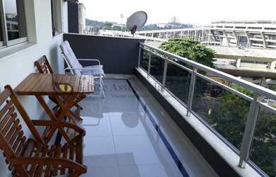 Imagem: O apartamento na cobertura possui 2 Dormitórios, 4 Banheiros