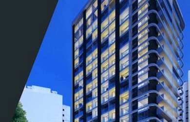 Imagem: O studio possui 1 Dormitório, 1 Vaga na garagem, 34m² de Área