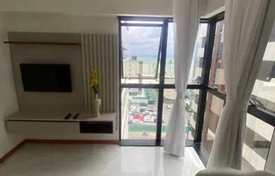 Imagem: O apartamento possui 1 Dormitório, 1 Banheiro, 1 Vaga na garagem