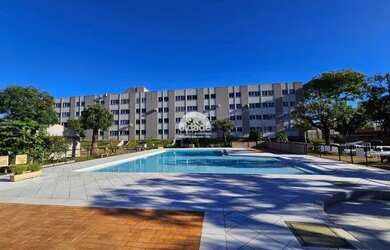 Imagem: O apartamento possui 3 Dormitórios, 1 Banheiro, 1 Vaga na garagem