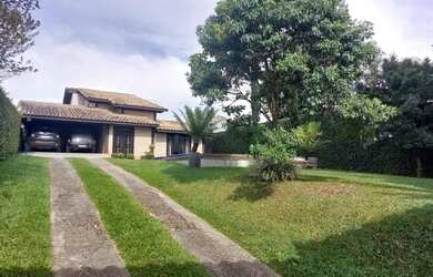 Imagem: A casa em condomínio possui 3 Dormitórios, 4 Banheiros, 5