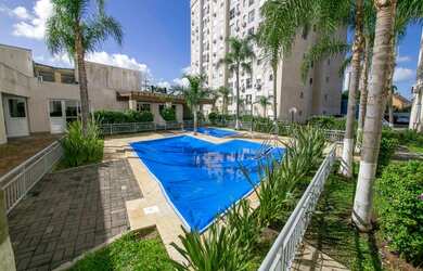 Imagem: O apartamento possui 2 Dormitórios, 2 Banheiros, 1 Vaga na