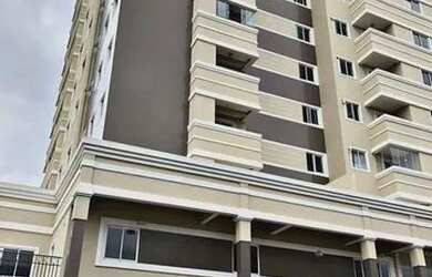 Imagem: O apartamento possui 1 Dormitório, 1 Banheiro, 1 Vaga na garagem