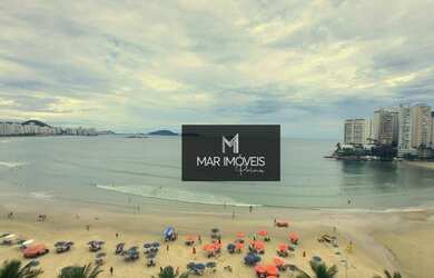 Imagem 1: Apartamento alto padrão, FRENTE TOTAL para a praia das Astúrias no Guarujá