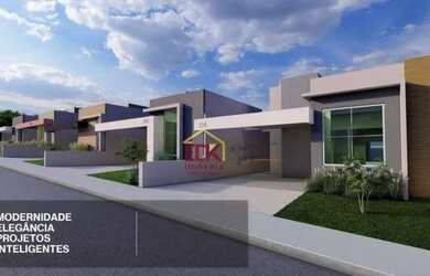 Imagem: A casa em condomínio possui 3 Dormitórios, 3 Banheiros, 2