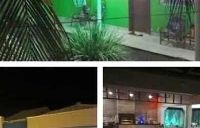 Imagem: A casa possui 4 Dormitórios, 3 Banheiros, 1 Vaga na garagem