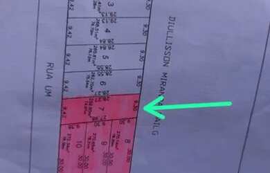 Imagem: O terreno está localizado em Arapixuna, Mojuí Dos Campos à