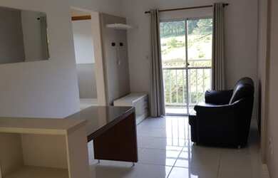 Imagem: O apartamento possui 2 Dormitórios, 1 Banheiro, 1 Vaga na garagem