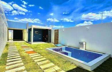 Imagem: A casa em condomínio possui 3 Dormitórios, 3 Banheiros, 2