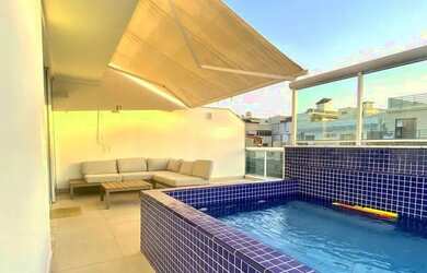 Imagem: O apartamento na cobertura para alugar possui 3 Dormitórios