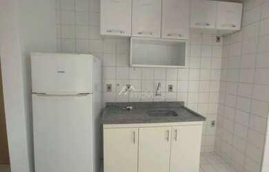 Imagem: O apartamento possui 1 Dormitório, 1 Banheiro, 1 Vaga na garagem