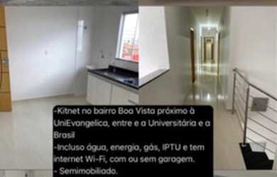 Imagem: A kitnet possui 1 Dormitório e está localizado em Maracananzinho