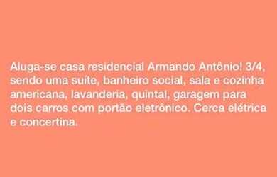 Imagem: A casa possui 3 Dormitórios, 2 Banheiros, 3 Vagas na garagem
