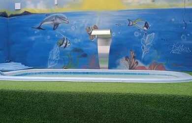 Imagem: A casa possui 3 Dormitórios, 3 Banheiros, 2 Vagas na garagem